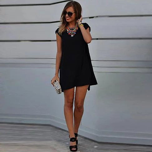 Dream Boat Chiffon Colorblock Tunic In Plus Sizes From Small To 3 XL Vista Shops