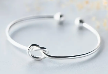 Sweet Nothings Whisper Light Set Of Love Knot Bracelet And Ring Vista Shops