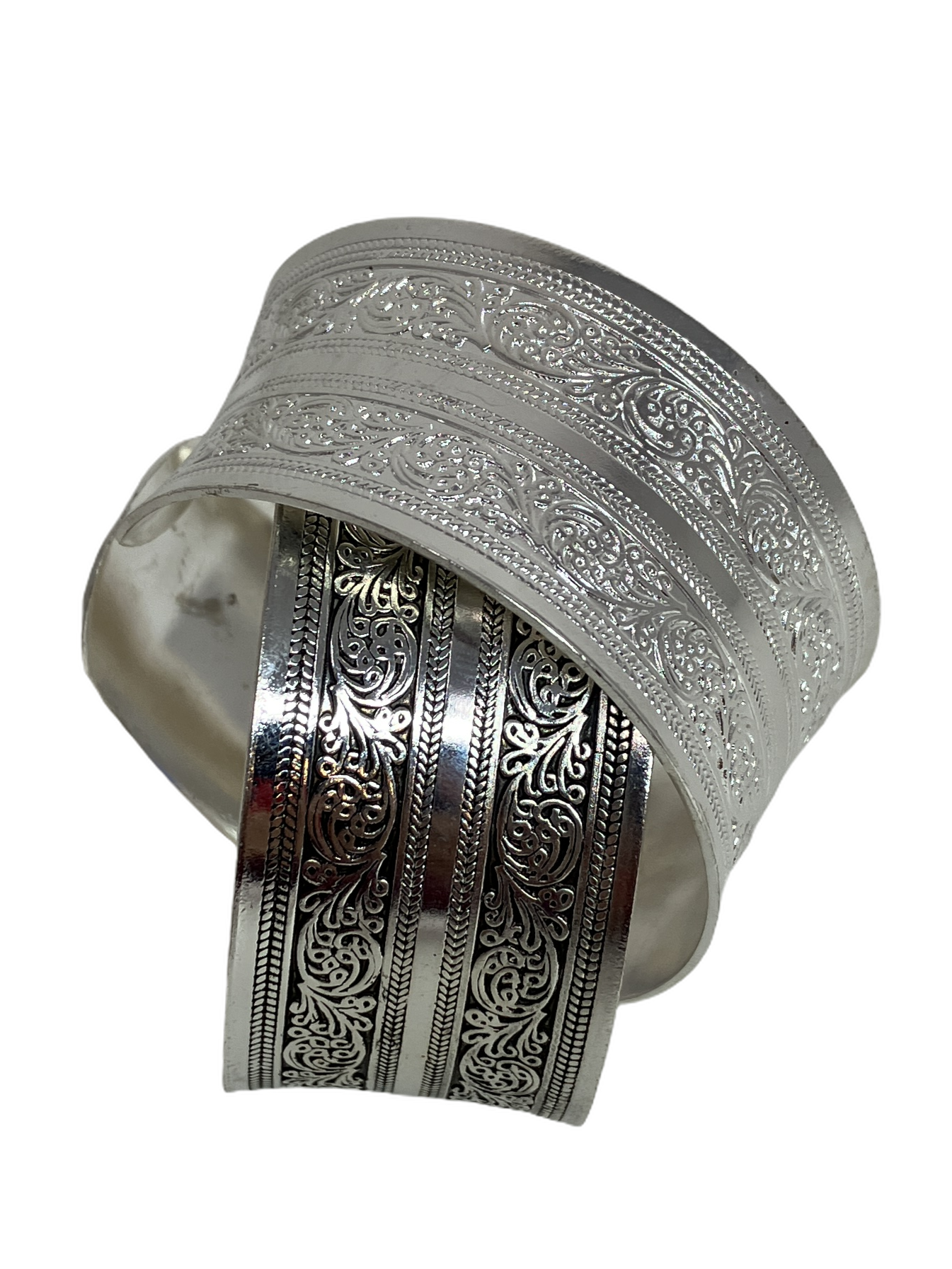 Artistry Bracelet Vintage Look with Silver Overlay SHOPS