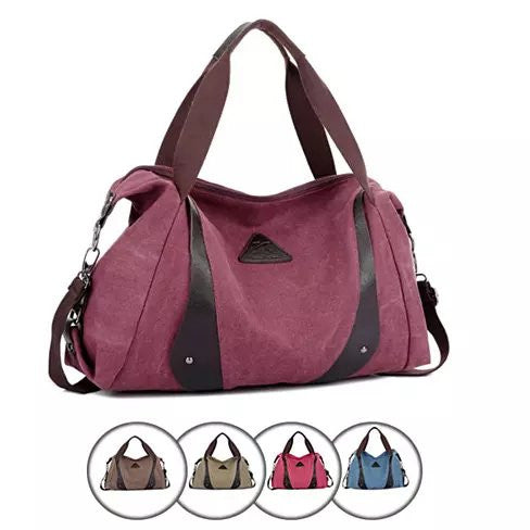 Jacqueline Canvas CrossBody Bag From Journey Collection Vista Shops