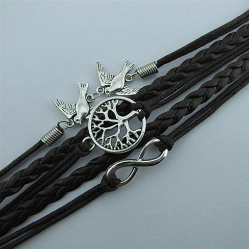LOVEY DOVEY Doves Of Infinite Love And Peace Bracelet Vista Shops