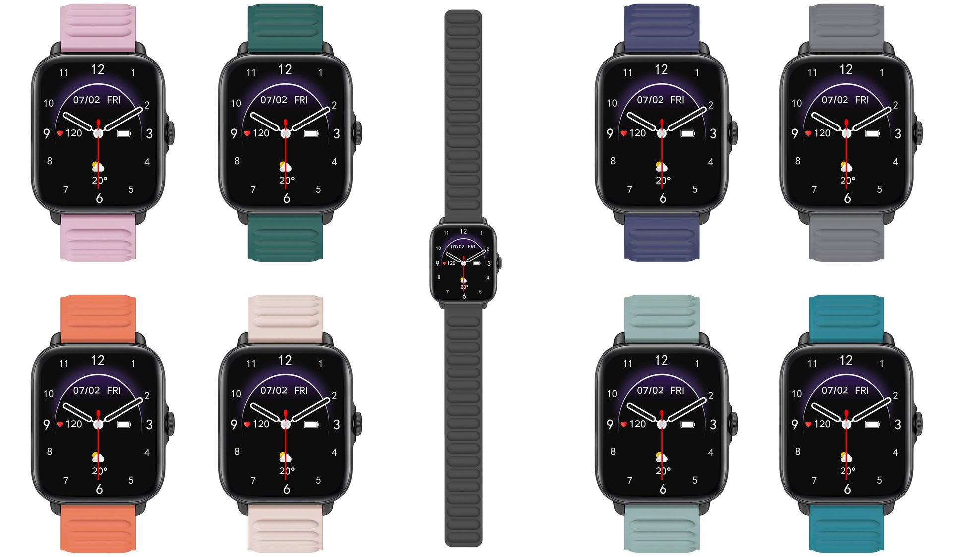 SmartPRO Smartwatch With Magnetic Belt And Activity Tracker Vista Shops