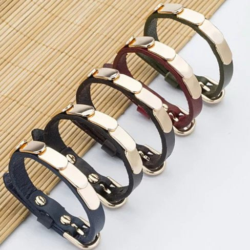 LinkBling Genuine Leather Bracelet Vista Shops