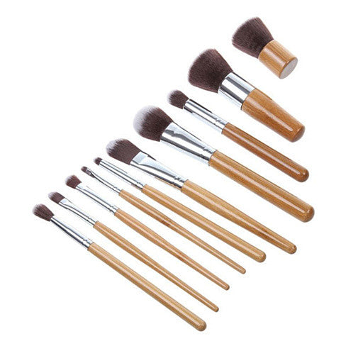 Lucky Beauty Bamboo Brush Set of 11 pcs Vista Shops