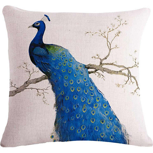 PEACOCK EXOTICA Cushion Covers In Pairs Vista Shops