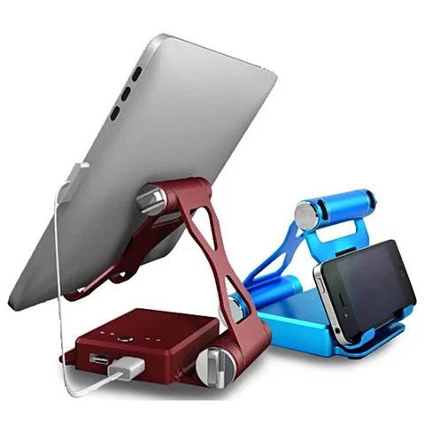 Podium Style Stand With Extended Battery Up To 200% For iPad, iPhone And Other Smart Gadgets Vista Shops