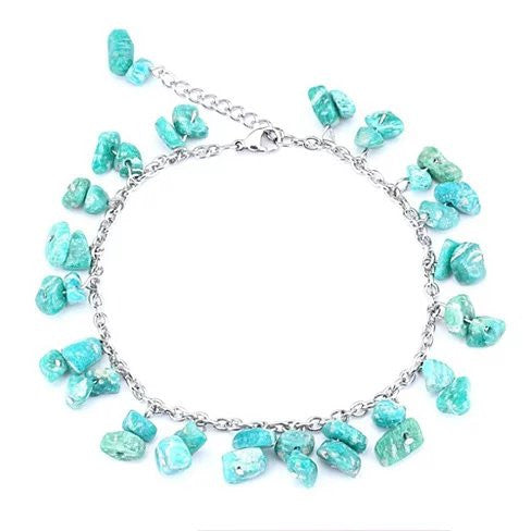 Turquoise Beach Muse Bracelet As Well As Anklet Vista Shops