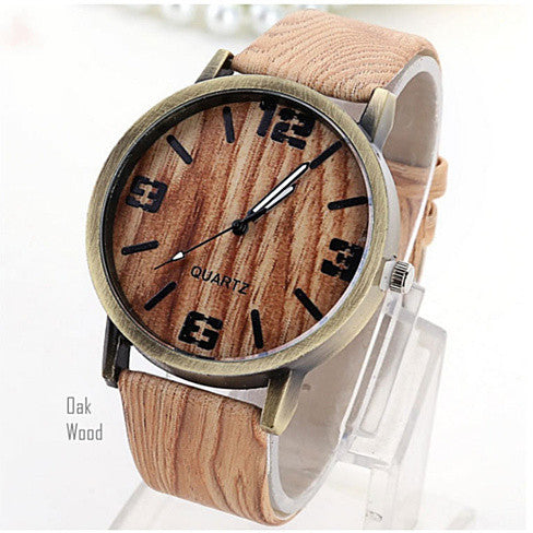 Woodchuck Wood Grain Style Exotic Watches Vista Shops
