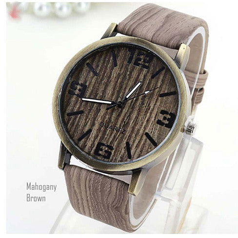 Woodchuck Wood Grain Style Exotic Watches Vista Shops