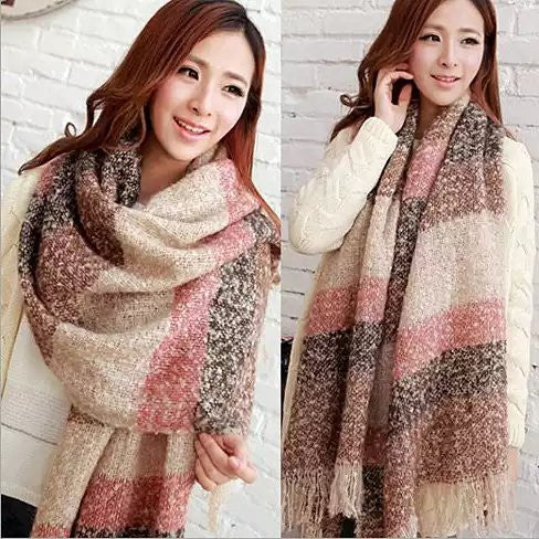 Wrap Me Softly Cotton Shawl With Fringe Vista Shops