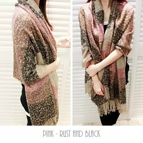 Wrap Me Softly Cotton Shawl With Fringe Vista Shops