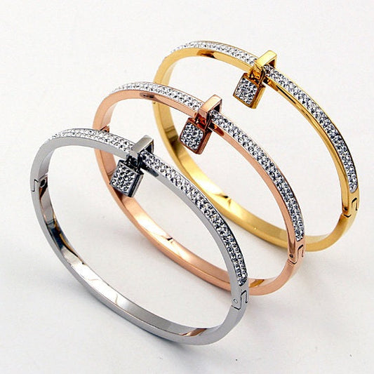 Love Locked Bracelet With A Charm Vista Shops