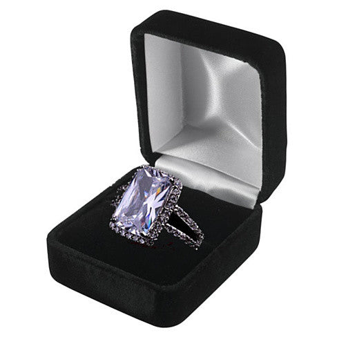 Purity Classic Ring In Emerald Shape Vista Shops