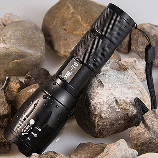Grab-N-Go Zoomable Focusing Flashlight In 5 Colors Vista Shops
