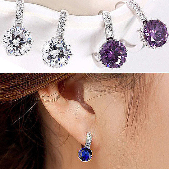 Luster Hoop Earrings In 9 Colors Vista Shops