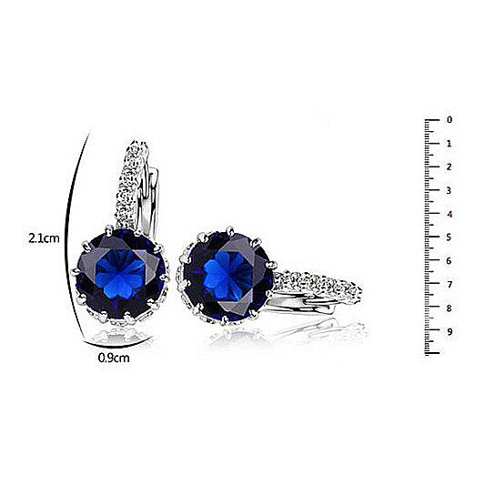 Luster Hoop Earrings In 9 Colors Vista Shops