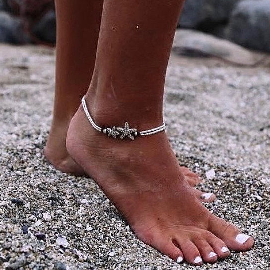 Open Your Mind & Wish Bracelet And Anklets Set Of 2 Vista Shops