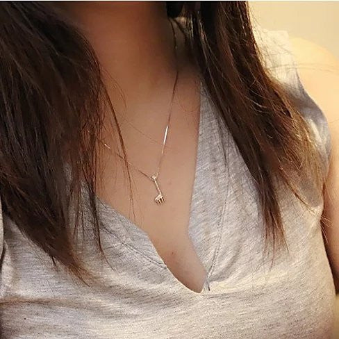 My Pet Giraffe Inspired Pendant and Chain Vista Shops