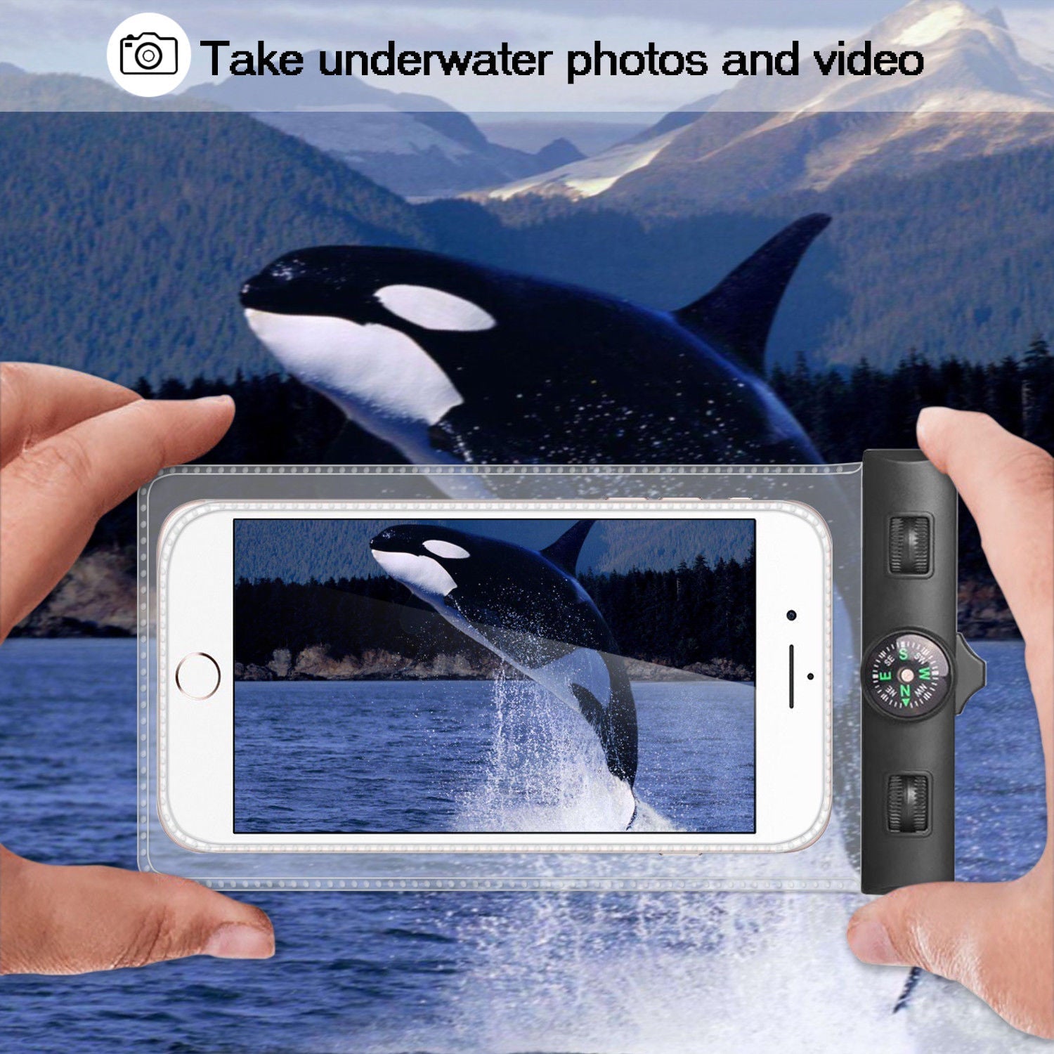 AQUA POUCH - Waterproof Pouch for your Smartphone and your Essentials Vista Shops