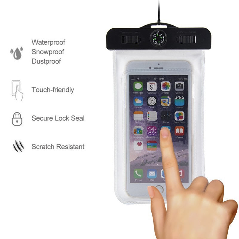 AQUA POUCH - Waterproof Pouch for your Smartphone and your Essentials Vista Shops