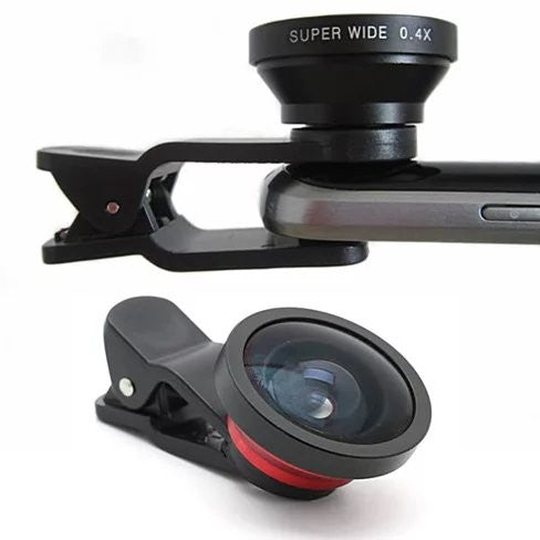 SUPER WIDE Clip and Snap Lens for iPhone and any Smartphone Vista Shops