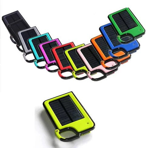 Clip-on Tag Along Solar Charger For Your Smartphone Vista Shops