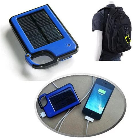 Clip-on Tag Along Solar Charger For Your Smartphone Vista Shops